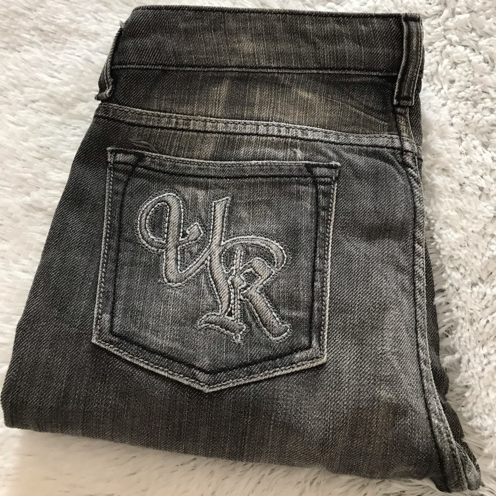 🟢UKNIGHTED Gray Skinny Jeans 27 x 31